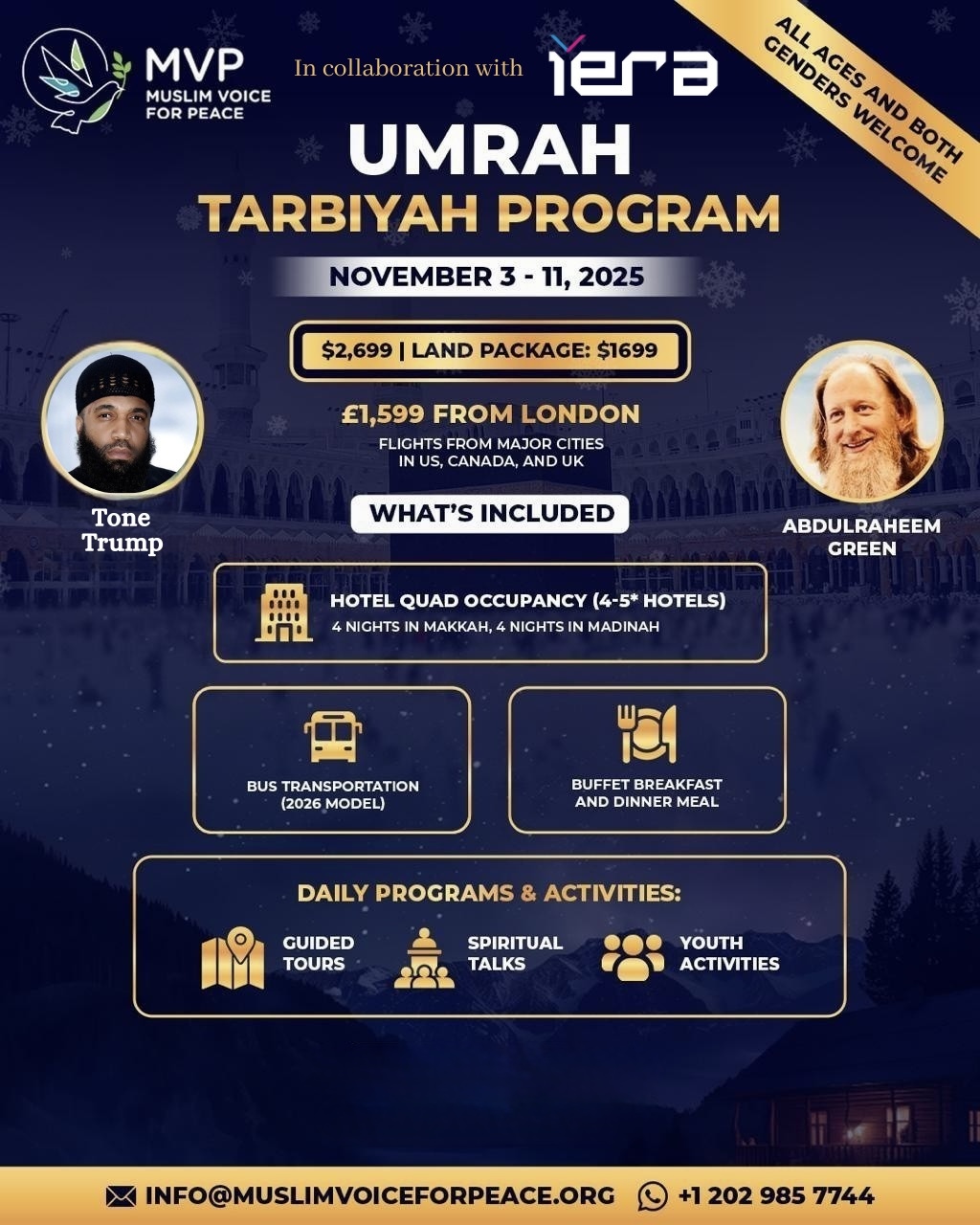 MVP UMRAH HAJ KSA USA